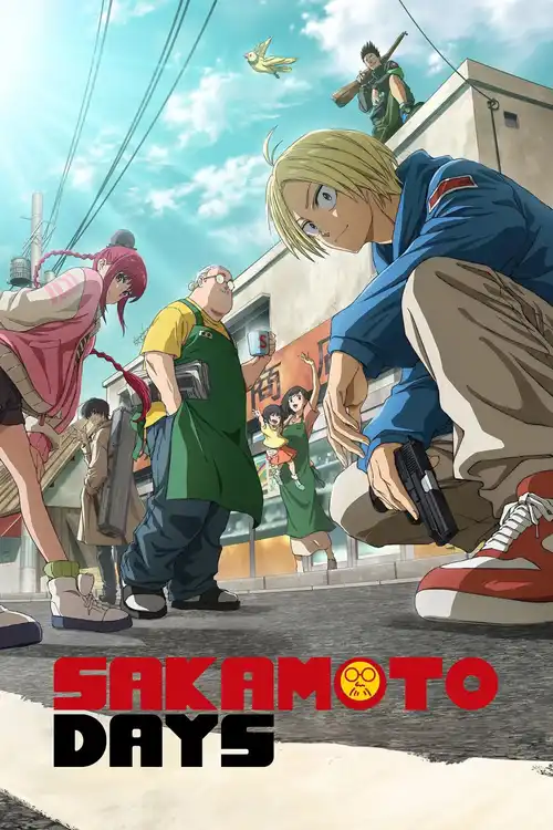 Download Sakamoto Days (S01 Part 01 & 02) Multi Audio {Hindi ORG 5.1 – English – Japanese} Anime Series 720p & 1080p WEB DL 16 sakamoto days s01