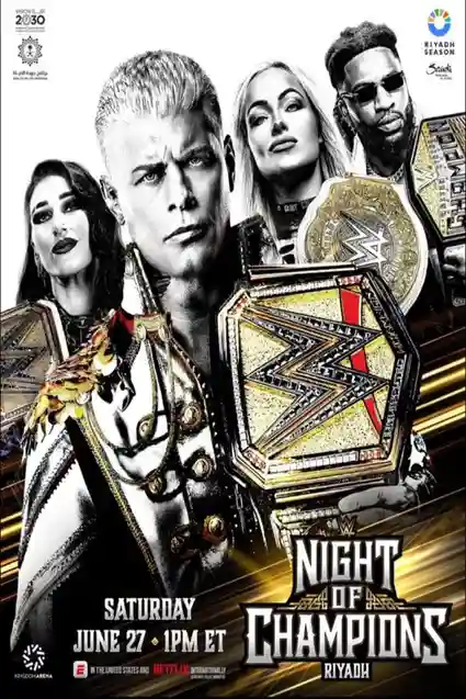 Download Wwe Night Of Champions (27Th June β 2026) Dual Audio {Hindi English} Ppv Wwe Specials 480P | 720P | 1080P Web Dl X264 23 wwe night of champions 27th june 2026